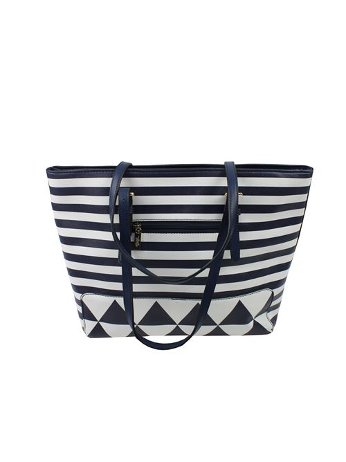 Striped bag VERDE | 16 42081315UN